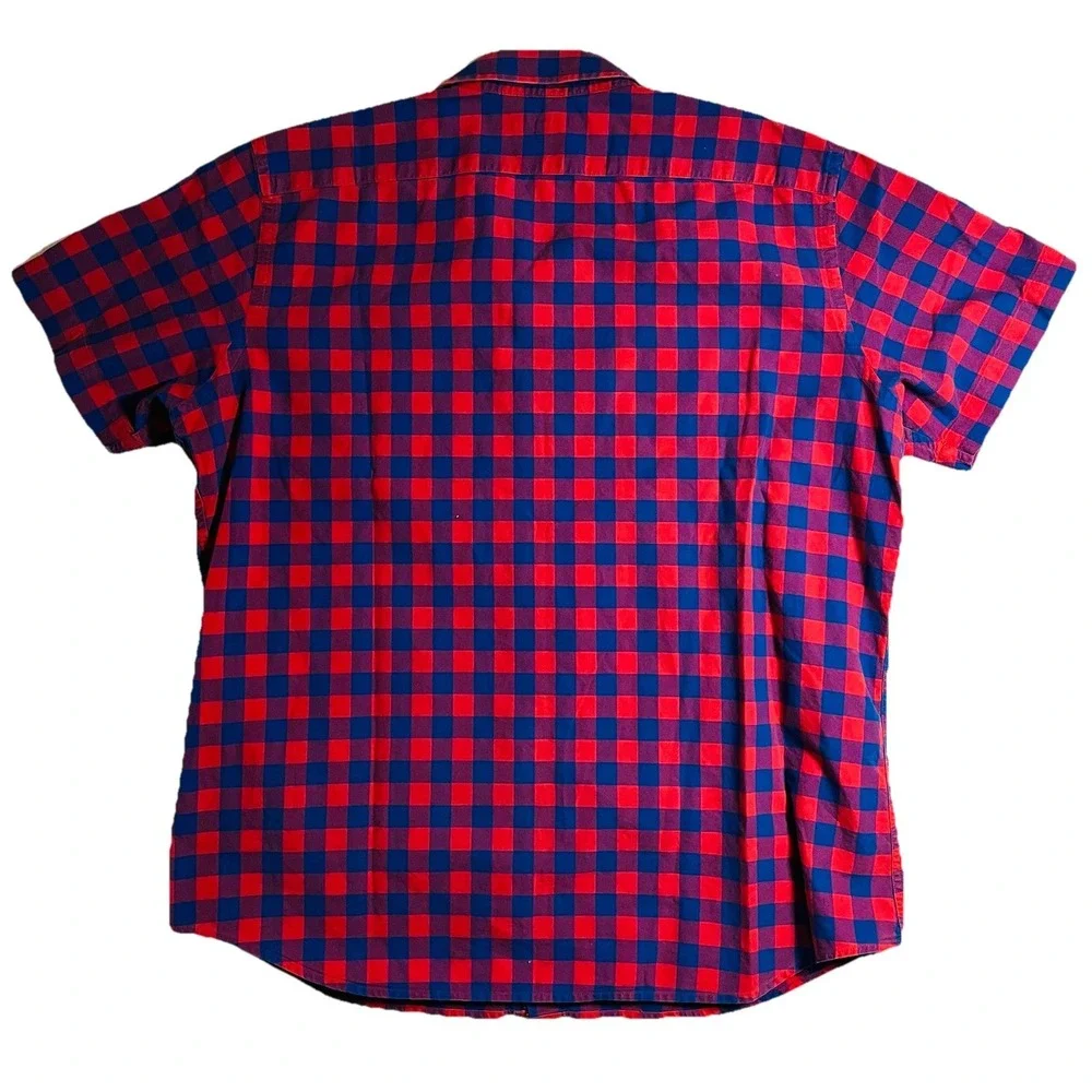 Banana Republic‎ Men's Short Sleeve Plaid Shirt